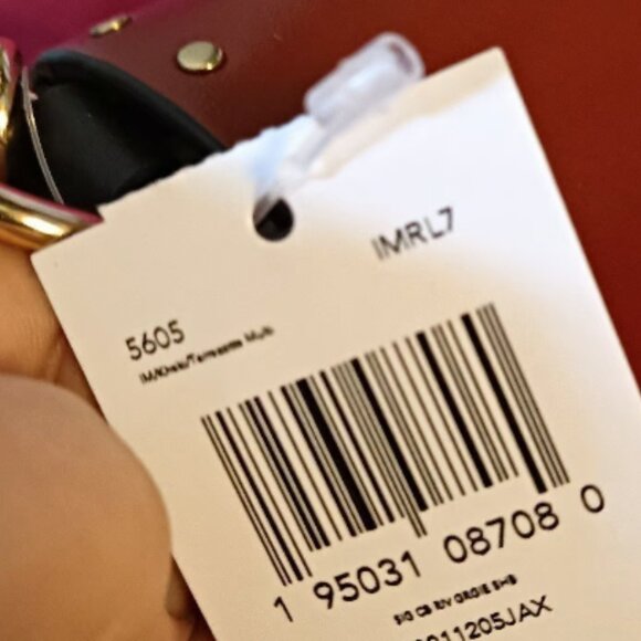 Coach Georgie  Bag In Colorblock Signature Canvas and Leather With Rivets NWT - Picture 7 of 11